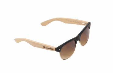  Gafas de sol de madera MIX Natural de Bambú  & Brown lens